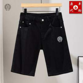 Picture of Chrome Hearts Jeans Short _SKUChromeHeartssz28-3825th698907